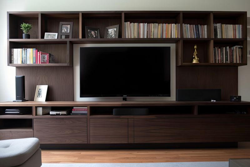 Built In Tv Cabinetry in Greensboro, NC