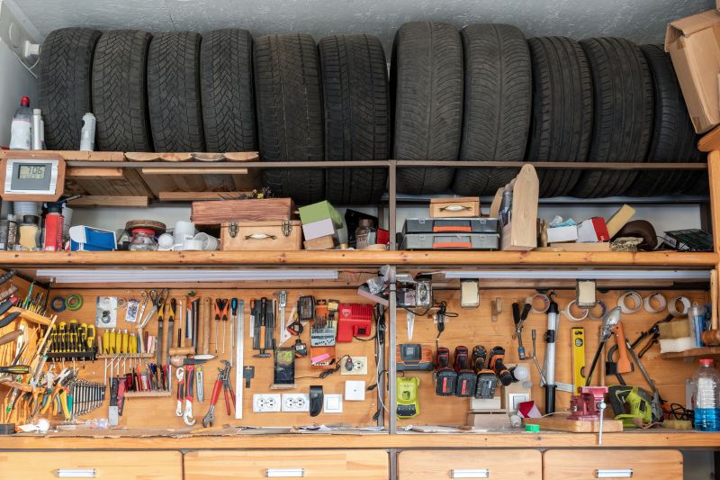 Garage Tool Rack Installation in Rockville, MD